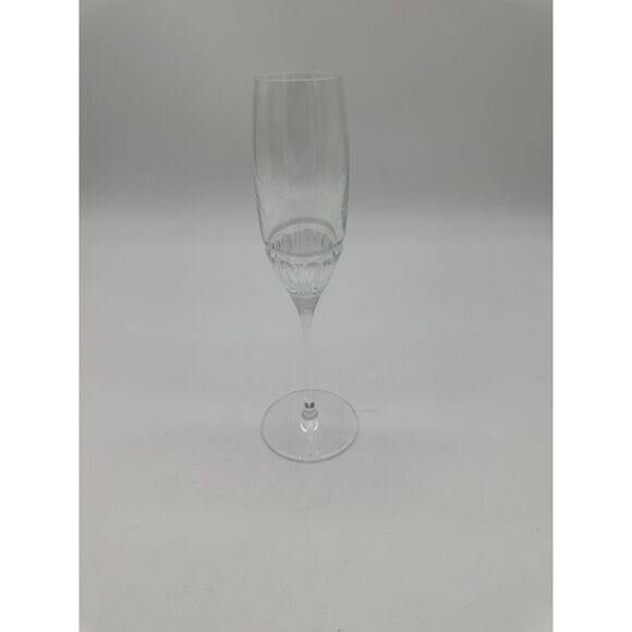 Royal Doulton Marquis Champagne Flute Crystal Glass w/ Stem 10" Clear Glass - Picture 1 of 6
